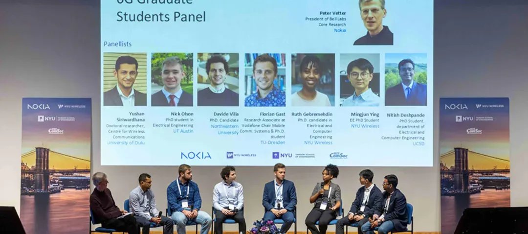 Graduate student panel at the 2024 Brooklyn 6G Summit